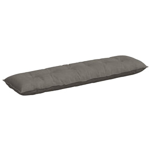 vidaXL Back Cushion Light Grey 180 x 50 cm Corduroy