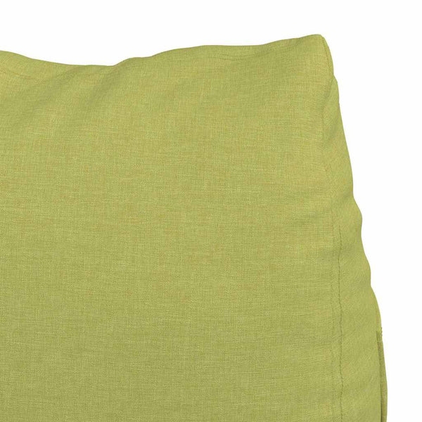 vidaXL Back Cushion Light Green 45 x 20 x 35 cm Fabric