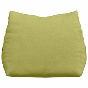 vidaXL Back Cushion Light Green 45 x 20 x 35 cm Fabric