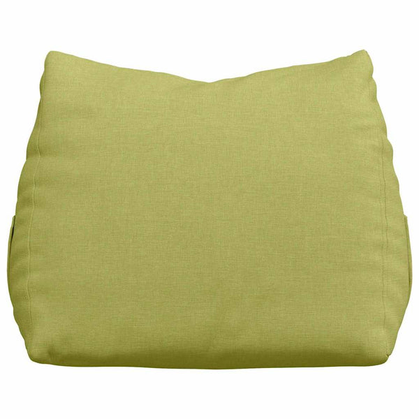 vidaXL Back Cushion Light Green 45 x 20 x 35 cm Fabric