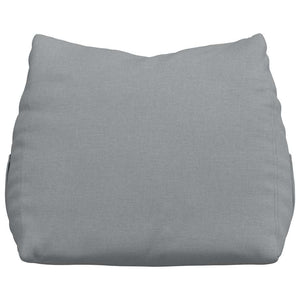 vidaXL Back Cushion Light Grey 60 x 20 x 50 cm Fabric