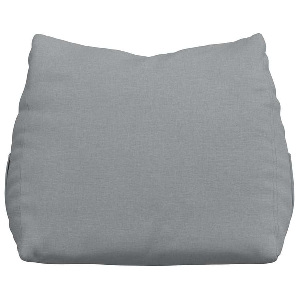 vidaXL Back Cushion Light Grey 60 x 20 x 50 cm Fabric