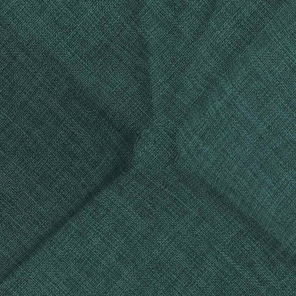 vidaXL Seat Cushions 4 pcs Dark Green 40 x 40 x 12 cm Fabric