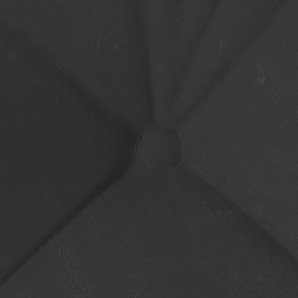 vidaXL Seat Cushions 4 pcs Black 40 x 40 cm Microfiber Fabric
