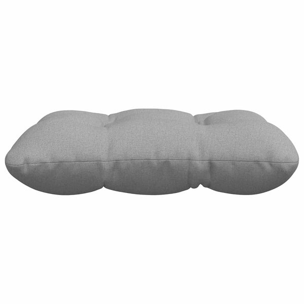 vidaXL Seat Cushions 4 pcs Cloud Grey 45 x 45 x 12 cm Fabric