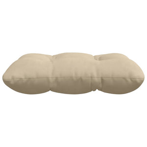 vidaXL Seat Cushions 4 pcs Cream 45 x 45 cm Microfiber Fabric