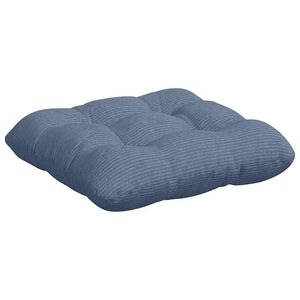 vidaXL Seat Cushions 4 pcs Blue 45 x 45 cm Corduroy