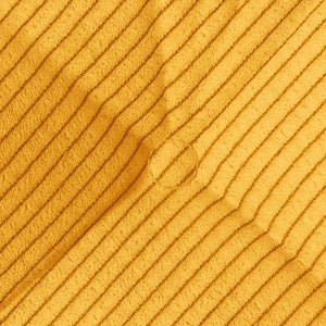 vidaXL Seat Cushions 4 pcs Light Yellow 45 x 45 cm Corduroy