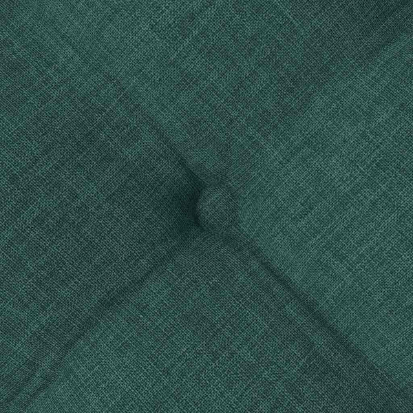 vidaXL Seat Cushions 4 pcs Dark Green 40 x 40 x 6 cm Fabric
