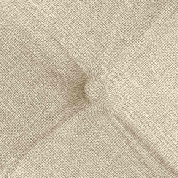 vidaXL Seat Cushions 4 pcs Cream 40 x 40 x 6 cm Fabric