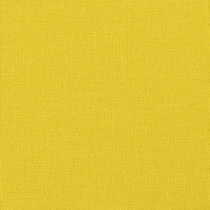 vidaXL Seat Cushions 4 pcs Light Yellow 40 x 40 x 6 cm Fabric