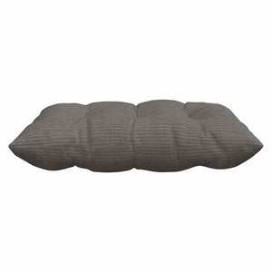 vidaXL Seat Cushions 4 pcs Light Grey 40 x 40 x 6 cm Corduroy