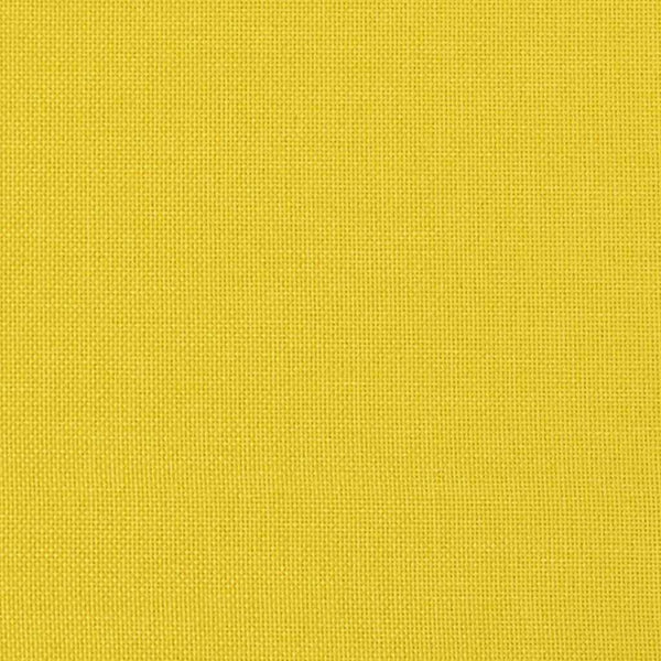 vidaXL Seat Cushions 4 pcs Light Yellow 40 x 40 x 3 cm Fabric