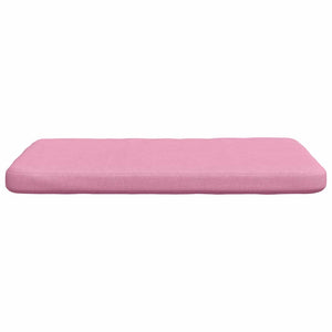 vidaXL Seat Cushions 4 pcs Pink 40 x 40 x 3 cm Fabric