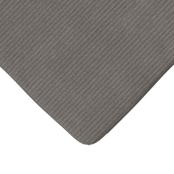 vidaXL Seat Cushions 4 pcs Light Gray 40 x 40 x 3 cm Corduroy