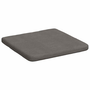 vidaXL Seat Cushions 4 pcs Light Gray 40 x 40 x 3 cm Corduroy
