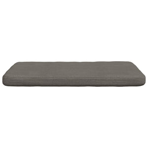 vidaXL Seat Cushions 4 pcs Light Gray 40 x 40 x 3 cm Corduroy