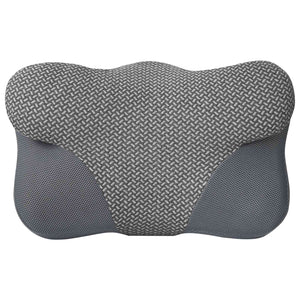 vidaXL Neck Pillow Grey Memory Foam 58 x 36 x 13 cm