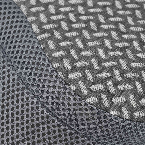 vidaXL Neck Pillow Grey Visco Foam 58 x 38 x 12 cm