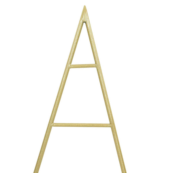 vidaXL Metal Christmas Tree Gold 60 cm Powder-Coated Steel