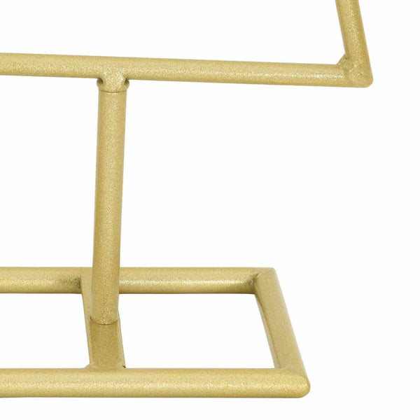 vidaXL Metal Christmas Tree Gold 60 cm Powder-Coated Steel