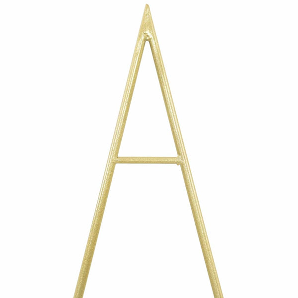vidaXL Metal Christmas Tree Gold 90 cm Powder-Coated Steel
