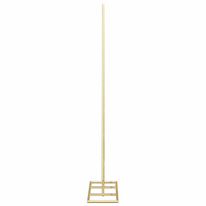 vidaXL Metal Christmas Tree Gold 90 cm Powder-Coated Steel