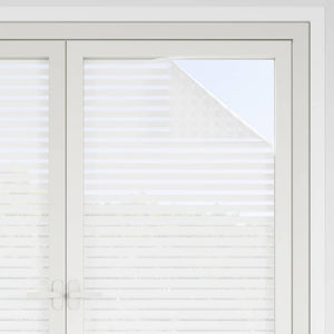 vidaXL Static Window Film Blinds Pattern 90 x 500 cm PVC