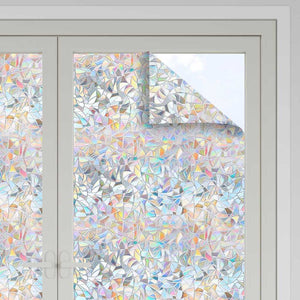 vidaXL Static Window Film Transparent 45 x 2000 cm PVC