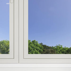 vidaXL Static Reflective Solar Window Film Silver 45 x 2000 cm