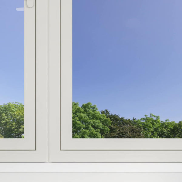 vidaXL Static Reflective Solar Window Film Silver 45 x 2000 cm
