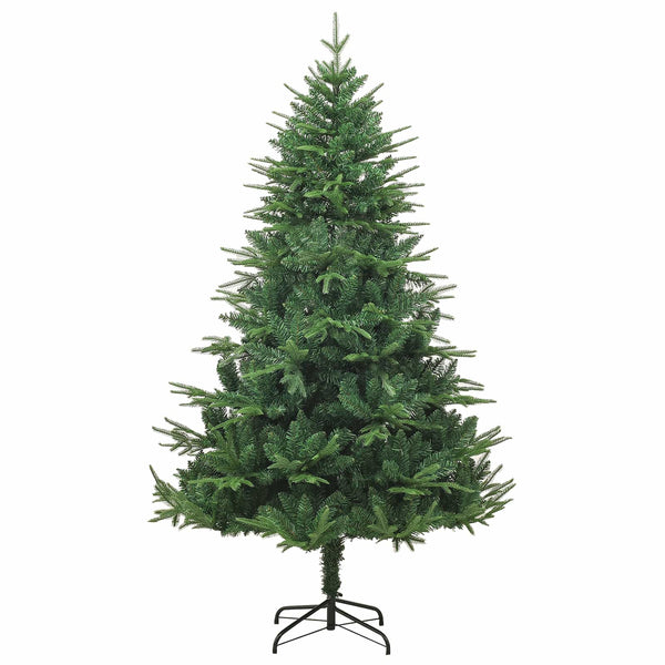 vidaXL Artificial Pre-Lit Christmas Tree Green 180 cm