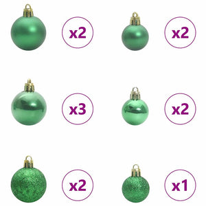 vidaXL Artificial Folding Christmas Tree White 120 cm PE and PVC