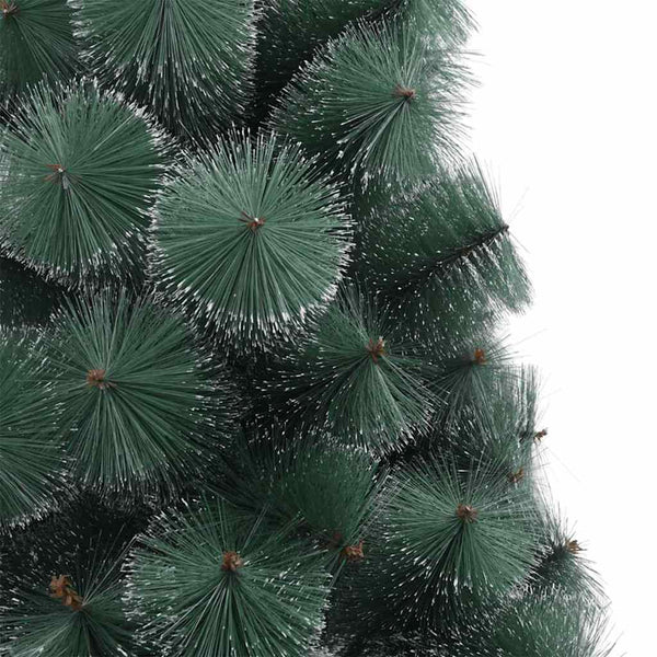 vidaXL Artificial Pre-Lit Christmas Tree Green 180 cm PET