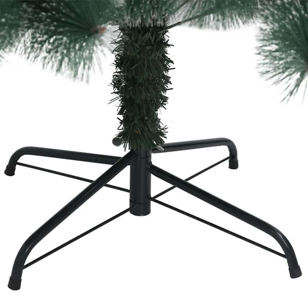 vidaXL Artificial Pre-Lit Christmas Tree Green 180 cm PET