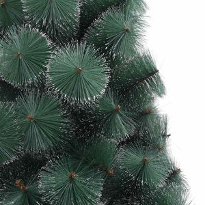 vidaXL Artificial Pre-Lit Christmas Tree with Ball Set 210 cm