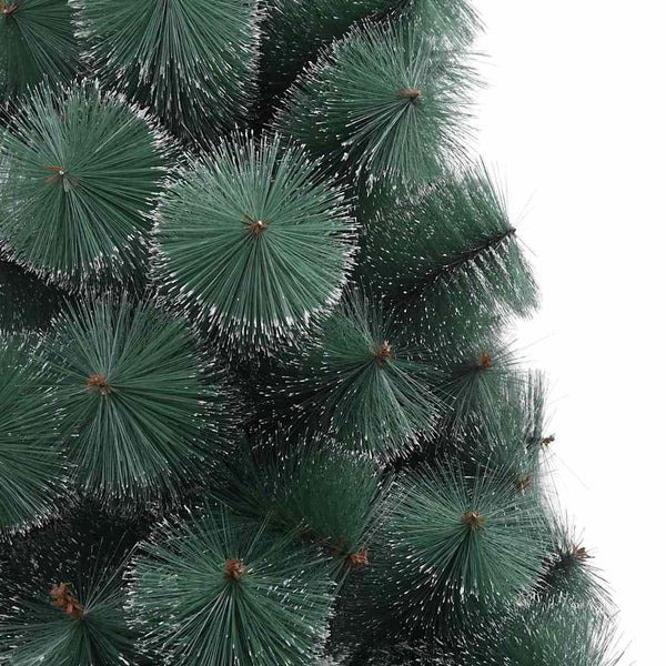 vidaXL Artificial Pre-Lit Christmas Tree with Ball Set 210 cm