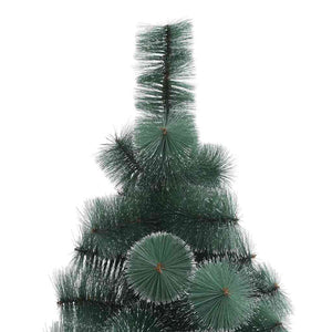vidaXL Artificial Pre-Lit Christmas Tree with Ball Set 210 cm