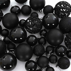 vidaXL Artificial Pre-Lit Christmas Tree with Ball Set 210 cm