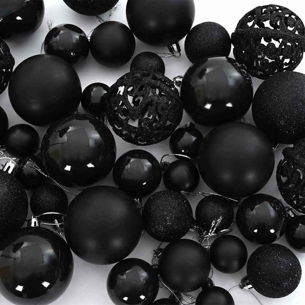 vidaXL Artificial Pre-Lit Christmas Tree with Ball Set 210 cm
