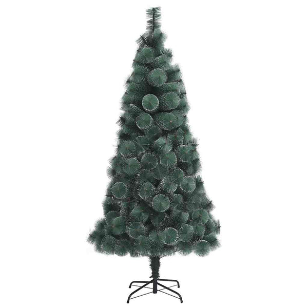 vidaXL Artificial Pre-Lit Christmas Tree with Ball Set 210 cm