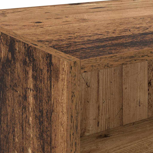 vidaXL Highboard Reclaimed Wood 80 x 42.5 x 185 cm Engineered Wood