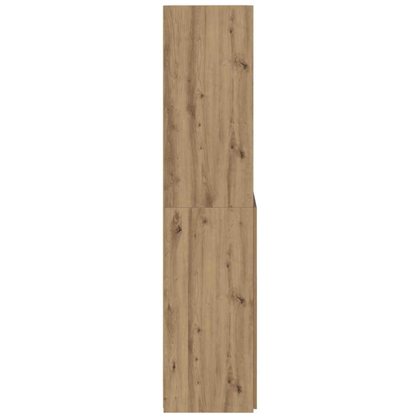 vidaXL Highboard Artisan Oak 80 x 42.5 x 185 cm Engineered Wood
