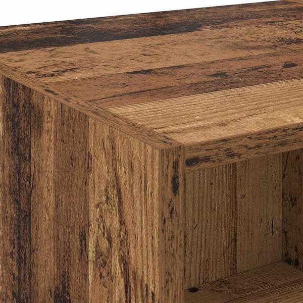 vidaXL Highboard Reclaimed Wood 40 x 42.5 x 185 cm Engineered Wood