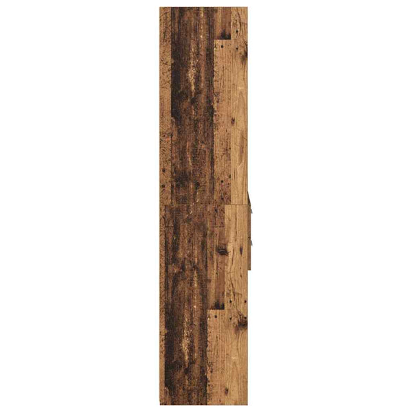 vidaXL Highboard Reclaimed Wood 40 x 42.5 x 185 cm Engineered Wood