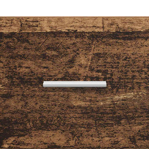 vidaXL Highboard Reclaimed Wood 50 x 42.5 x 185 cm Engineered Wood