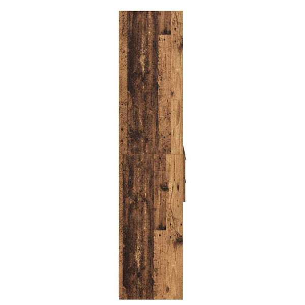 vidaXL Highboard Reclaimed Wood 50 x 42.5 x 185 cm Engineered Wood