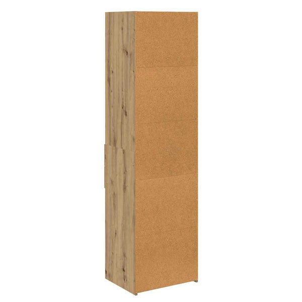 vidaXL Highboard Artisan Oak 50 x 42.5 x 185 cm Engineered Wood
