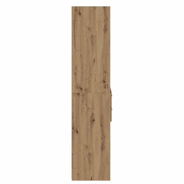 vidaXL Highboard Artisan Oak 50 x 42.5 x 185 cm Engineered Wood