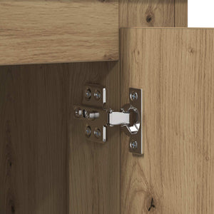vidaXL Sideboards 3 pcs Artisan Oak 210 x 35.5 x 67.5 cm